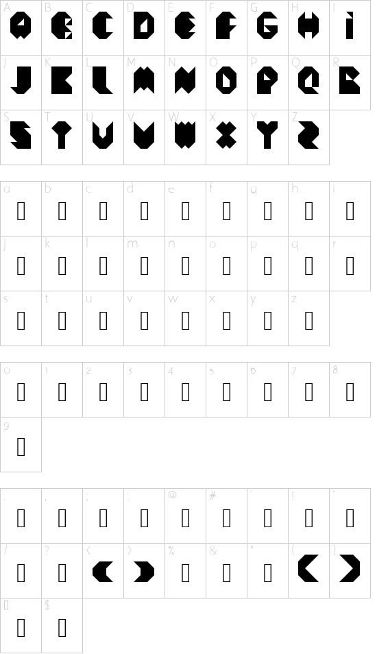 PRISMA Regular font details - Font2s.com