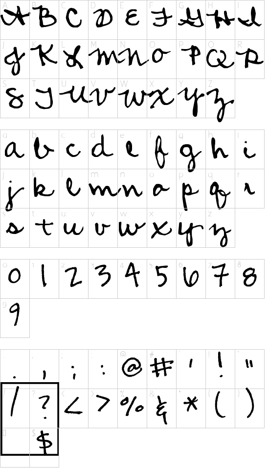 Amanda's Script Smooth font details - Font2s.com
